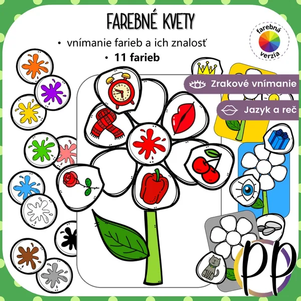 Farebné kvety
