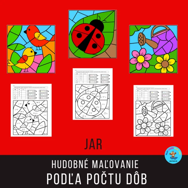 Hudobné maľovanie podľa počtu dôb - jar 