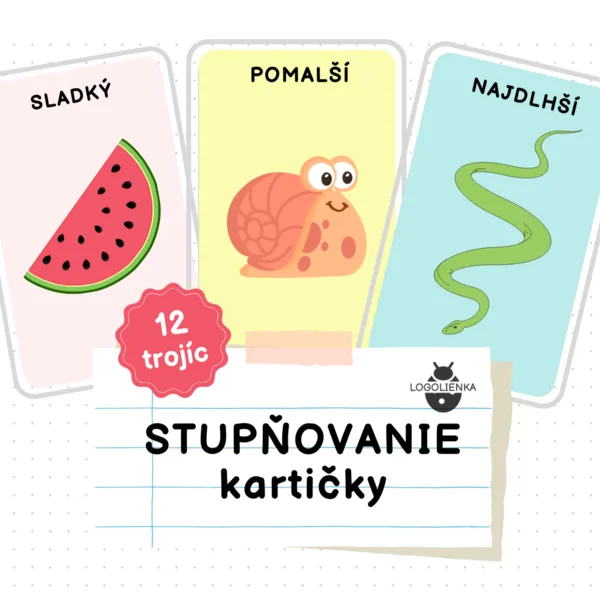 Logopédia - Stupňovanie