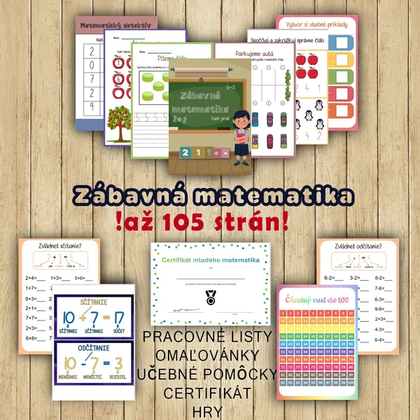 MEGA balíček - Zábavná matematika 