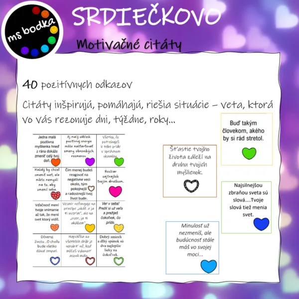 SRDIEČKOVO - Odkaz pre .... 