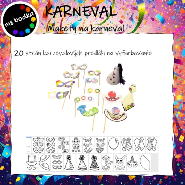 KARNEVAL predlohy 