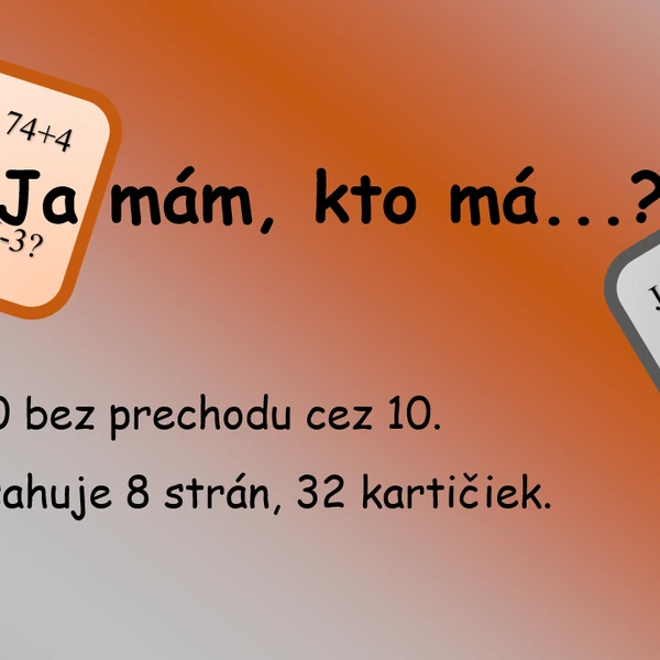 Ja mám, kto má 