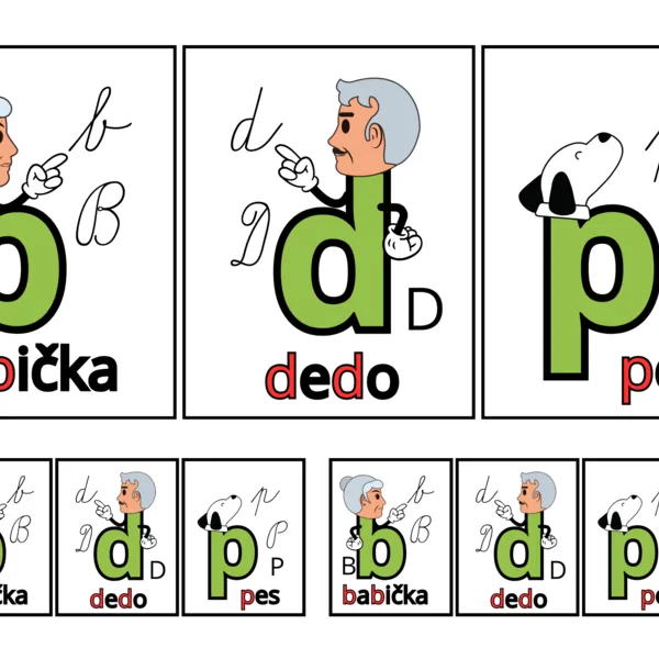 b d p - plagáty, záložky