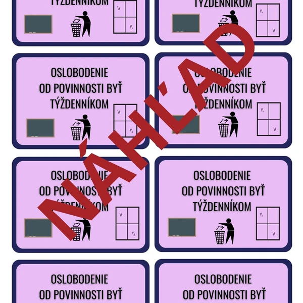 ODMEŇOVACIE KARTIČKY