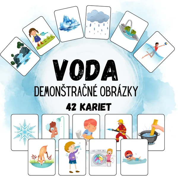 Voda demonštračné obrázky - Deň vody
