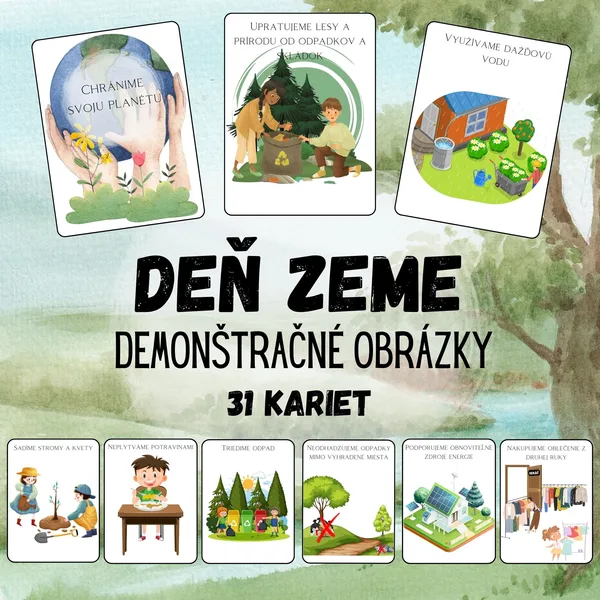 DEŇ ZEME - demonštračné obrázky