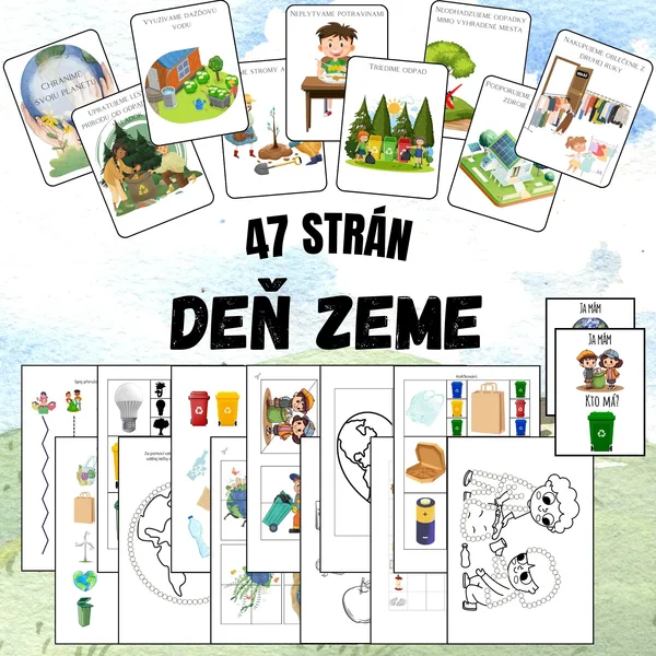 DEŇ ZEME,  triedime odpad 