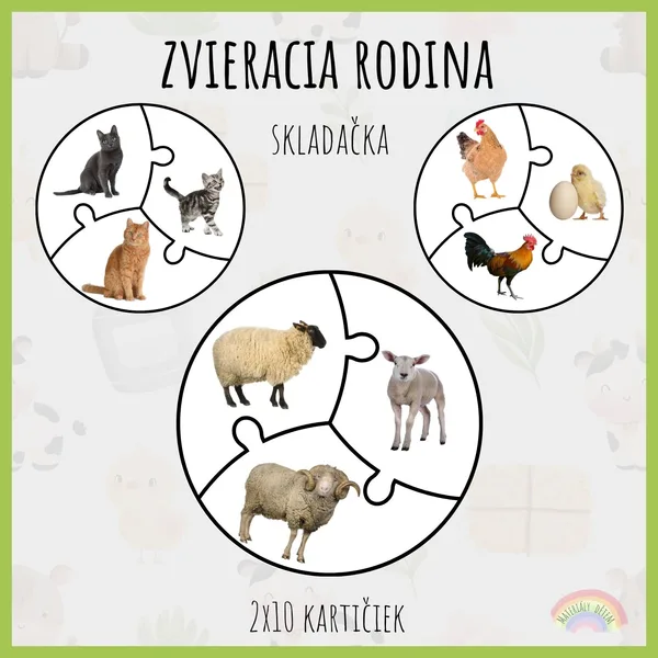 Zvieracia rodina, skladačka