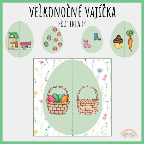 Veľkonočné vajíčka, protiklady
