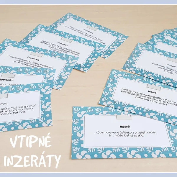 Vtipné inzeráty