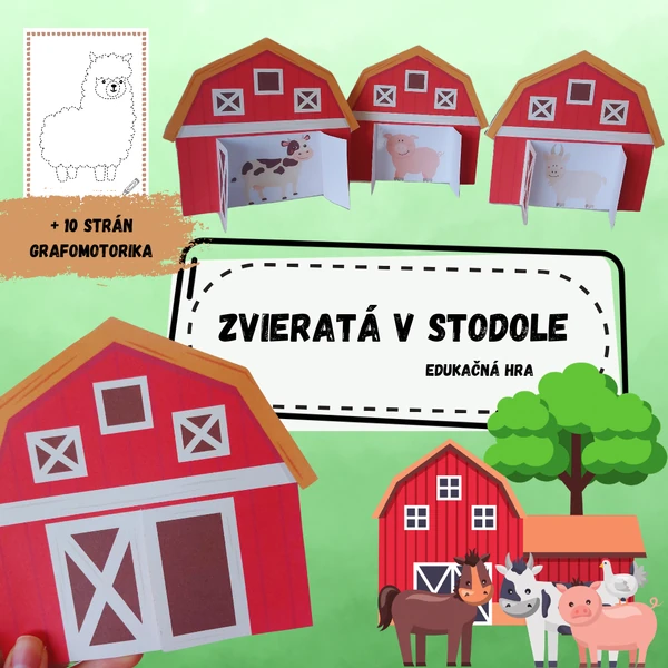 Domáce zvieratá- V stodole 