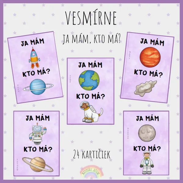 Vesmírne Ja mám, kto má?