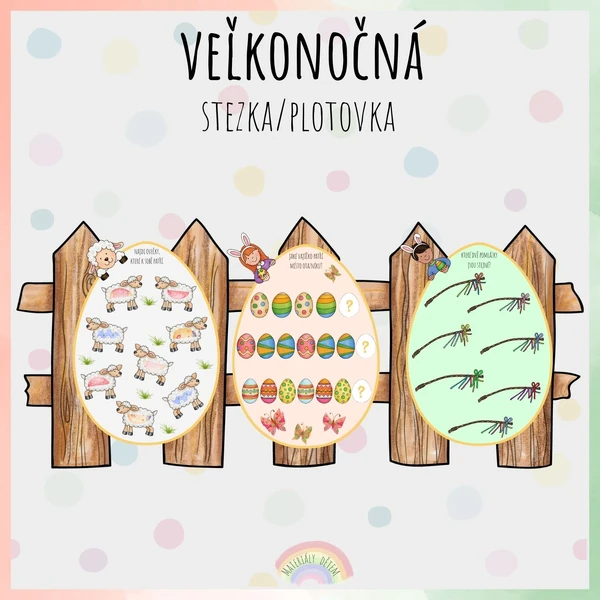 Veľkonočný stezka/plotovka