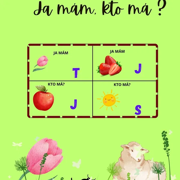 JA MÁM, KTO MÁ - ABECEDA