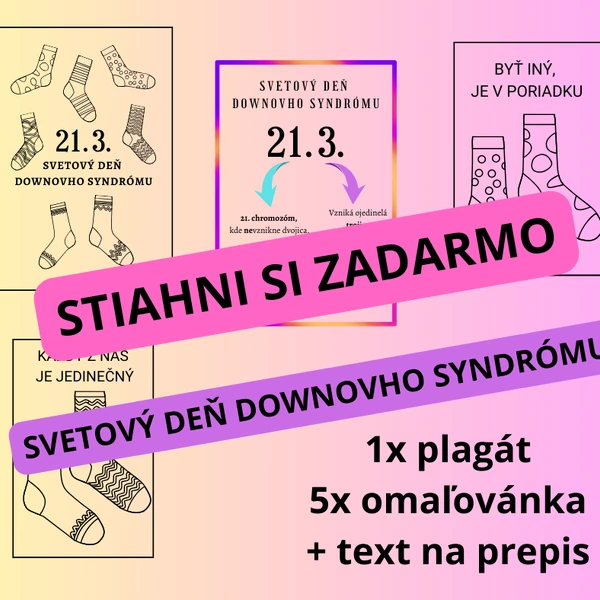 SVETOVÝ DEŇ DOWNOVHO SYNDRÓMU