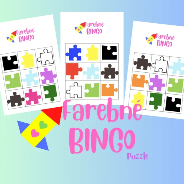 Farby - Farebné BINGO!