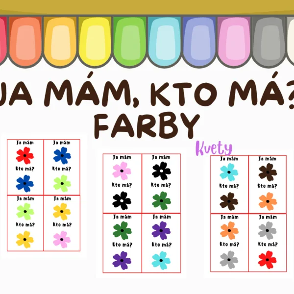 Farby - Ja mám, kto má?