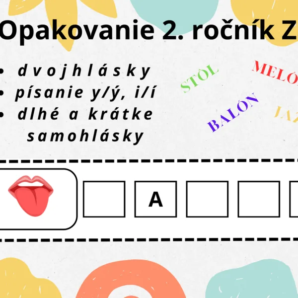 Opakovanie 2. ročník 