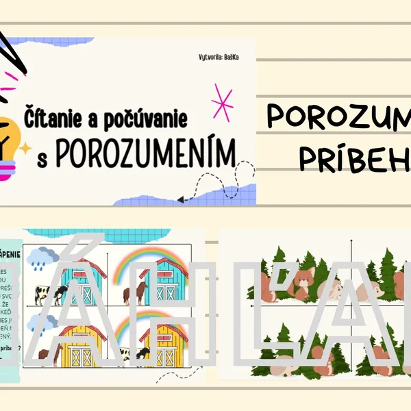 Čítanie a počúvanie s POROZUMENÍM