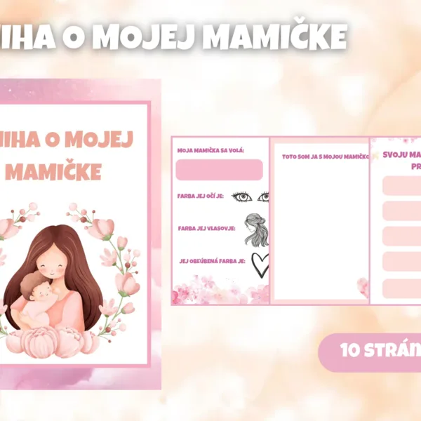 Kniha o mojej mamičke (deň matiek)