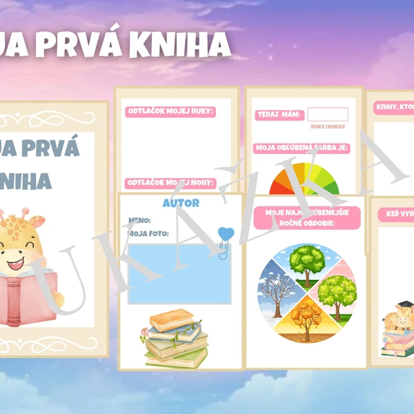 Moja prvá kniha (marec, mesiac knihy)