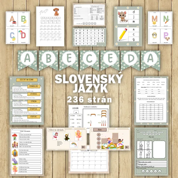 Slovenský jazyk - MEGABALÍČEK (236 strán)
