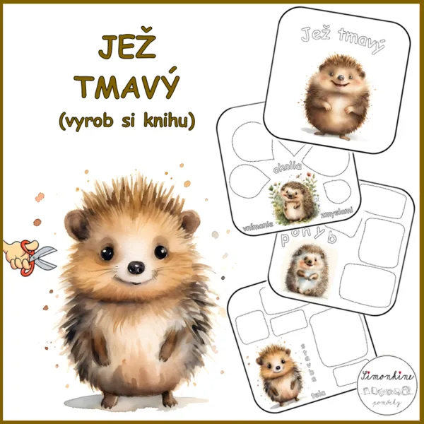 Jež tmavý - kniha