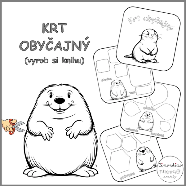 Krt obyčajný - kniha