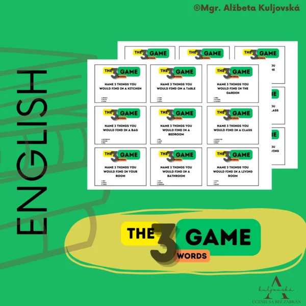THE 3 WORDS GAME