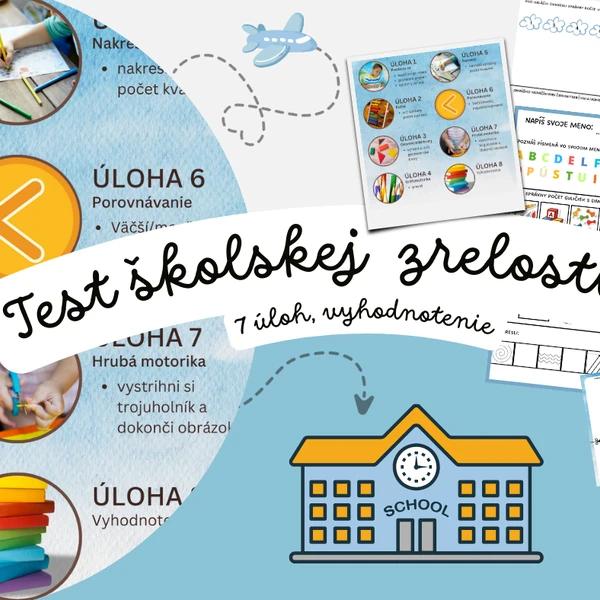 TEST školskej zrelosti k zápisu do 1.ročníka