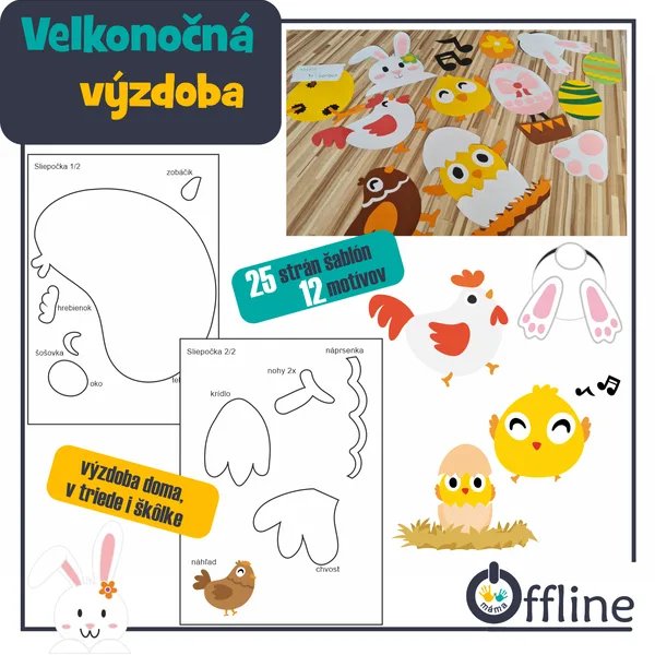 Veľkonočné šablóny