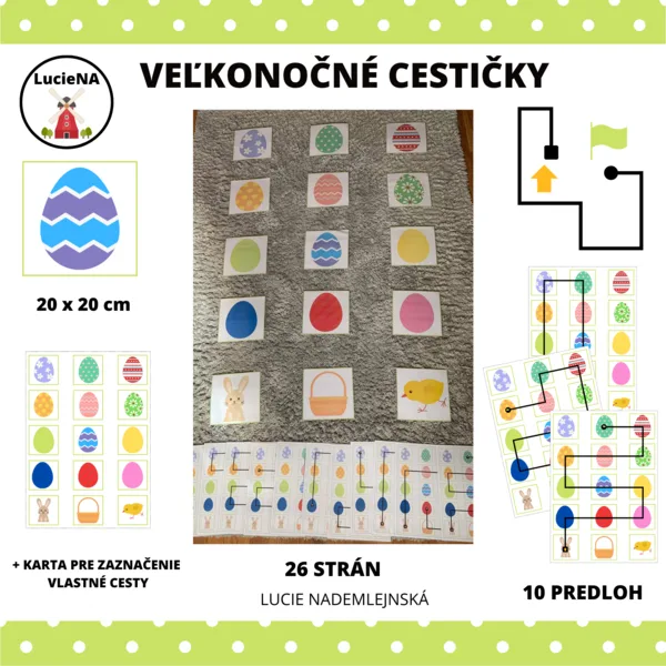 VEĽKONOČNÉ CESTIČKY