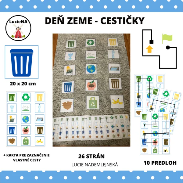 DEŇ ZEME - CESTIČKY