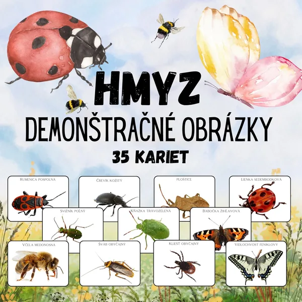 HMYZ - demonštračné obrázky