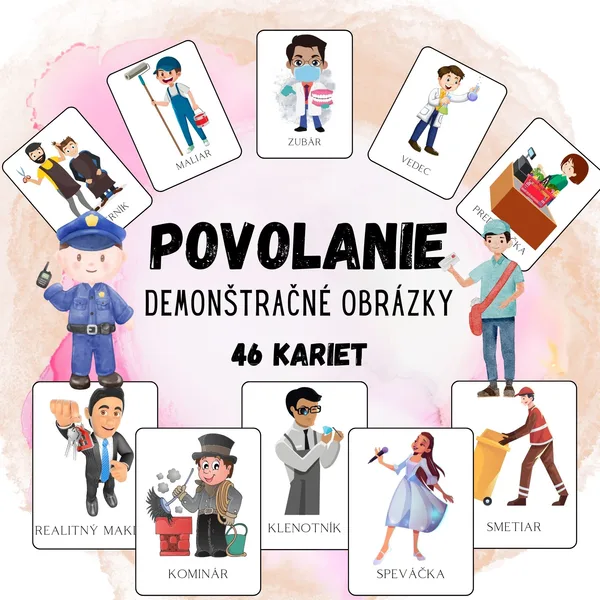 Povolanie - demonštračné obrázky