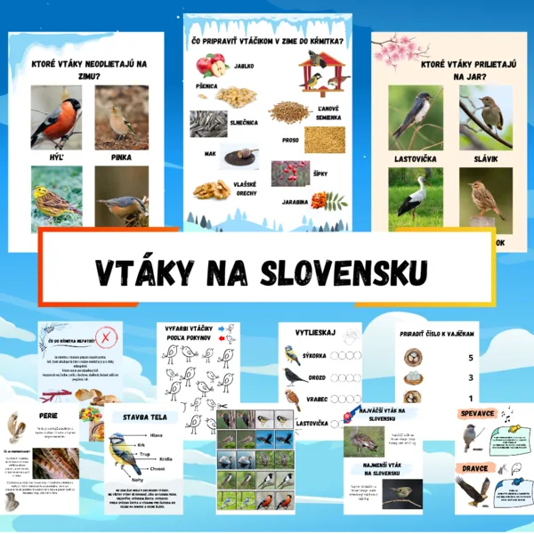 Vtáky na SR