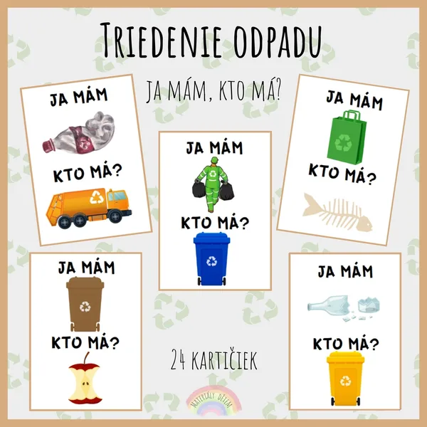 Ja mám, kto má? Triedenie odpadu
