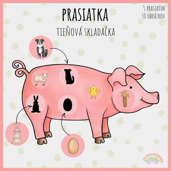 Prasiatka, skladačka