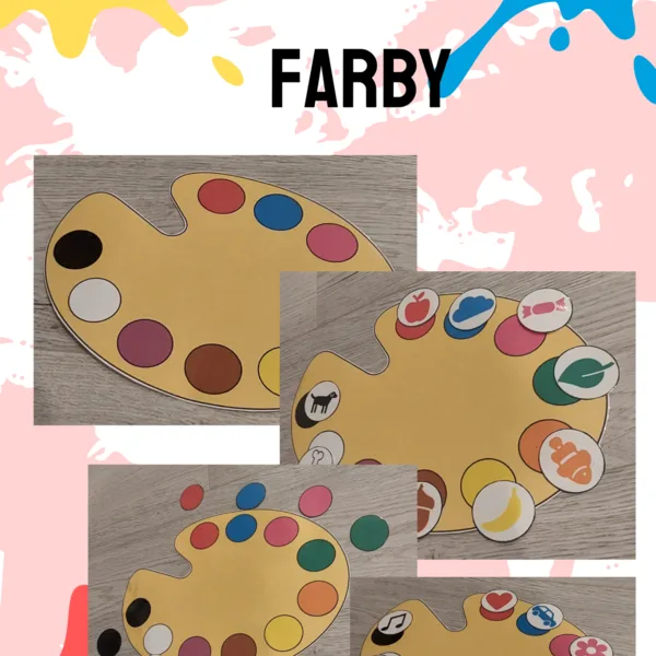 FARBY - FAREBNÁ PALETA 