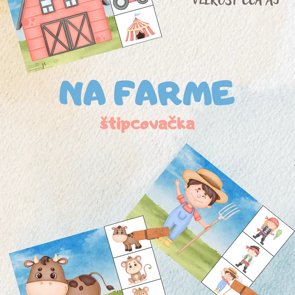 Na farme - štipcovačka