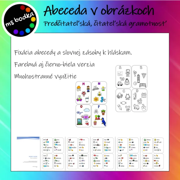 Abeceda v obrázkoch