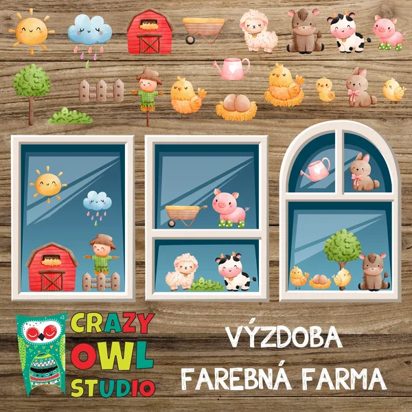 Výzdoba FAREBNÁ FARMA