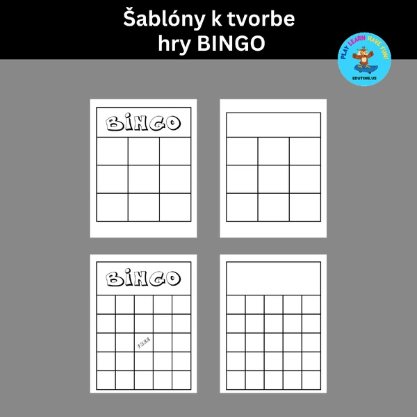 Šablóny - BINGO