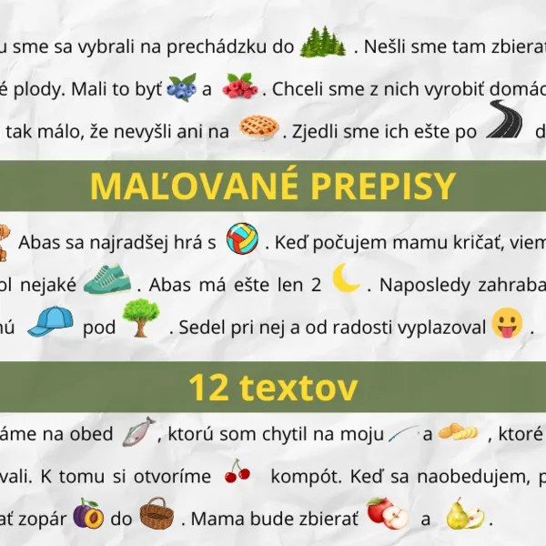 Maľované prepisy