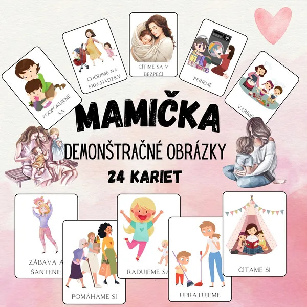 Mamička, Deň matiek - Demonštračné obrázky