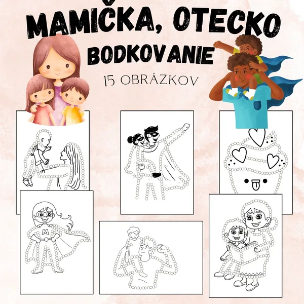 Mamička, Deň matiek - Bodkovanie vatovými tyčinkami