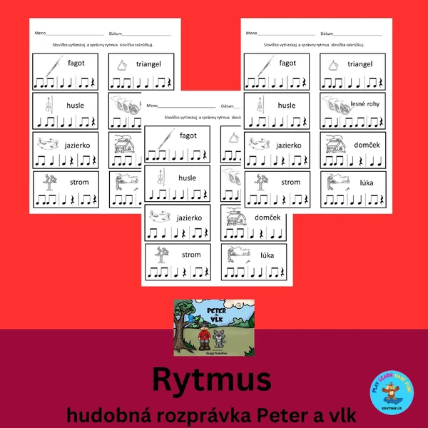Peter a vlk - rytmus