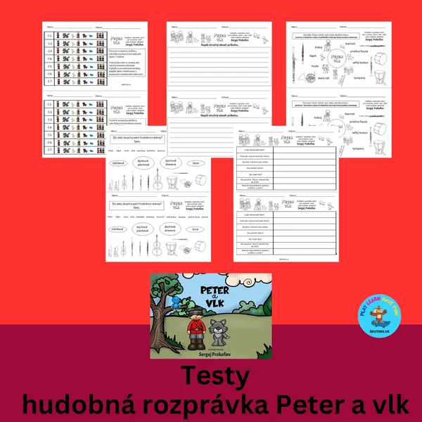 Peter a vlk - testy