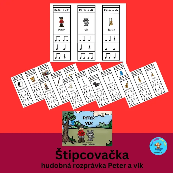 Peter a vlk - štipcovačka